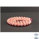 Perles en rhodochrosite d'Argentine - Rondes/8mm - Grade A