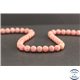 Perles en rhodochrosite d'Argentine - Rondes/8mm - Grade A