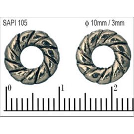 Apprêts Intercalaires qualité premium - 10 mm - Argenté
