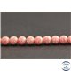 Perles en rhodochrosite d'Argentine - Rondes/8mm - Grade A