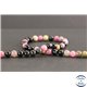 Perles en tourmaline de Madagascar - Rondes/8mm - Grade A+