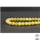 Perles en opale jaune d'Afrique - Rondes/8mm - Grade A+