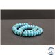 Perles en turquoise Kingman d'Arizona - Roues/7-8mm - Grade AB+