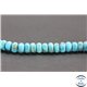 Perles en turquoise Kingman d'Arizona - Roues/7-8mm - Grade AB+