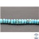 Perles en turquoise Kingman d'Arizona - Roues/7-8mm - Grade AB+