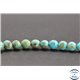 Perles en turquoise Kingman d'Arizona - Rondes/8mm - Grade AB