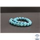 Perles en turquoise Kingman d'Arizona - Rondes/8mm - Grade A