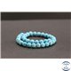 Perles en turquoise Kingman d'Arizona - Rondes/6mm- Grade A