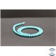 Perles en turquoise Kingman d'Arizona - Rondes/4mm- Grade AA