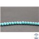 Perles en turquoise Kingman d'Arizona - Rondes/4mm- Grade AA
