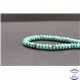 Perles en turquoise Kingman d'Arizona - Roues/6mm - Grade A