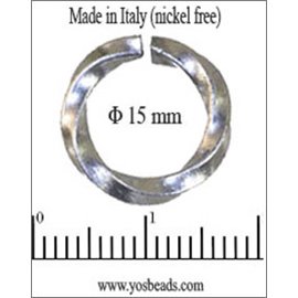 Apprêts Intercalaires qualité premium - 15 mm - Argenté