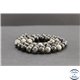 Perles en opale grise d'Afrique - Rondes/8mm - Grade A