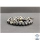 Perles en opale grise d'Afrique - Rondes/8mm - Grade A