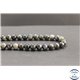 Perles en opale grise d'Afrique - Rondes/8mm - Grade A