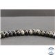 Perles en opale grise d'Afrique - Rondes/8mm - Grade A