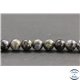 Perles en opale grise d'Afrique - Rondes/8mm - Grade A