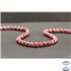 Perles en rubis de Birmanie - Rondes/6mm - Grade AB