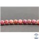 Perles en rubis de Birmanie - Rondes/6mm - Grade AB