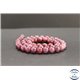 Perles en rubis de Birmanie - Rondes/8mm - Grade AB