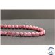 Perles en rubis de Birmanie - Rondes/8mm - Grade AB