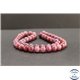 Perles en rubis de Birmanie - Rondes/8mm - Grade AB