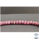 Perles en rubis de Birmanie - Rondes/8mm - Grade AB