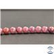 Perles en rubis de Birmanie - Rondes/8mm - Grade AB