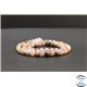 Perles en opale rose d'Afrique - Rondes/6mm - Grade AB