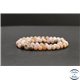 Perles en opale rose d'Afrique - Rondes/6mm - Grade AB