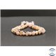 Perles en opale rose d'Afrique - Rondes/6mm - Grade AB