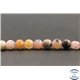 Perles en opale rose d'Afrique - Rondes/6mm - Grade AB