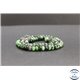 Perles facettées en anyolite rubis zoisite de Tanzanie - Roues/6mm - Grade AB