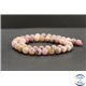 Perles en opale rose d'Afrique - Rondes/8mm - Grade AB