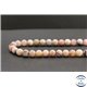 Perles en opale rose d'Afrique - Rondes/8mm - Grade AB