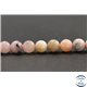 Perles en opale rose d'Afrique - Rondes/8mm - Grade AB