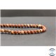 Perles en jaspe rouge d'Australie - Rondes/6mm - Grade AB