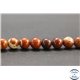 Perles en jaspe rouge d'Australie - Rondes/8mm - Grade AB