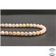 Perles en opale rose d'Afrique - Rondes/6mm - Grade A