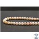 Perles en opale rose d'Afrique - Rondes/6mm - Grade A