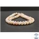 Perles en opale rose d'Afrique - Rondes/6mm - Grade A