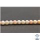 Perles en opale rose d'Afrique - Rondes/6mm - Grade A