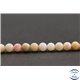 Perles en opale rose d'Afrique - Rondes/6mm - Grade A