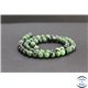 Perles en anyolite rubis zoisite de Tanzanie - Rondes/6mm - Grade AB
