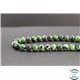 Perles en anyolite rubis zoisite de Tanzanie - Rondes/8mm - Grade AB