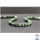 Perles en anyolite rubis zoisite de Tanzanie - Rondes/8mm - Grade AB