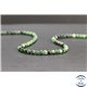 Perles en anyolite rubis zoisite de Tanzanie - Rondes/4mm - Grade AB