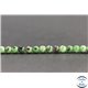 Perles en anyolite rubis zoisite de Tanzanie - Rondes/4mm - Grade AB