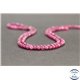 Perles facettées en rubis de Birmanie - Rondes/3mm - Grade AB