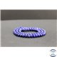 Perles en lapis lazuli d'Afghanistan - Rondes/4mm - Grade AB